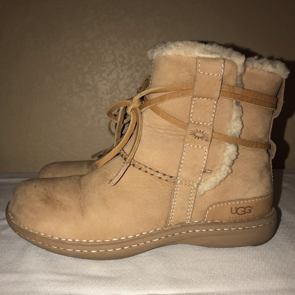 UGG La Jolla Sheepskin Ankle Boot